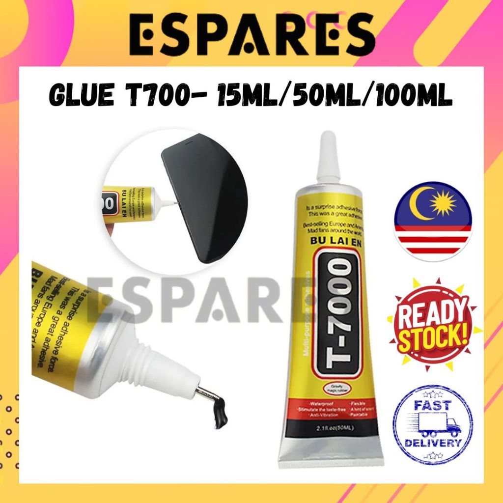 กาวอเนกประสงค์ T7000 15ML , 50ML , 110ML- สีดํา