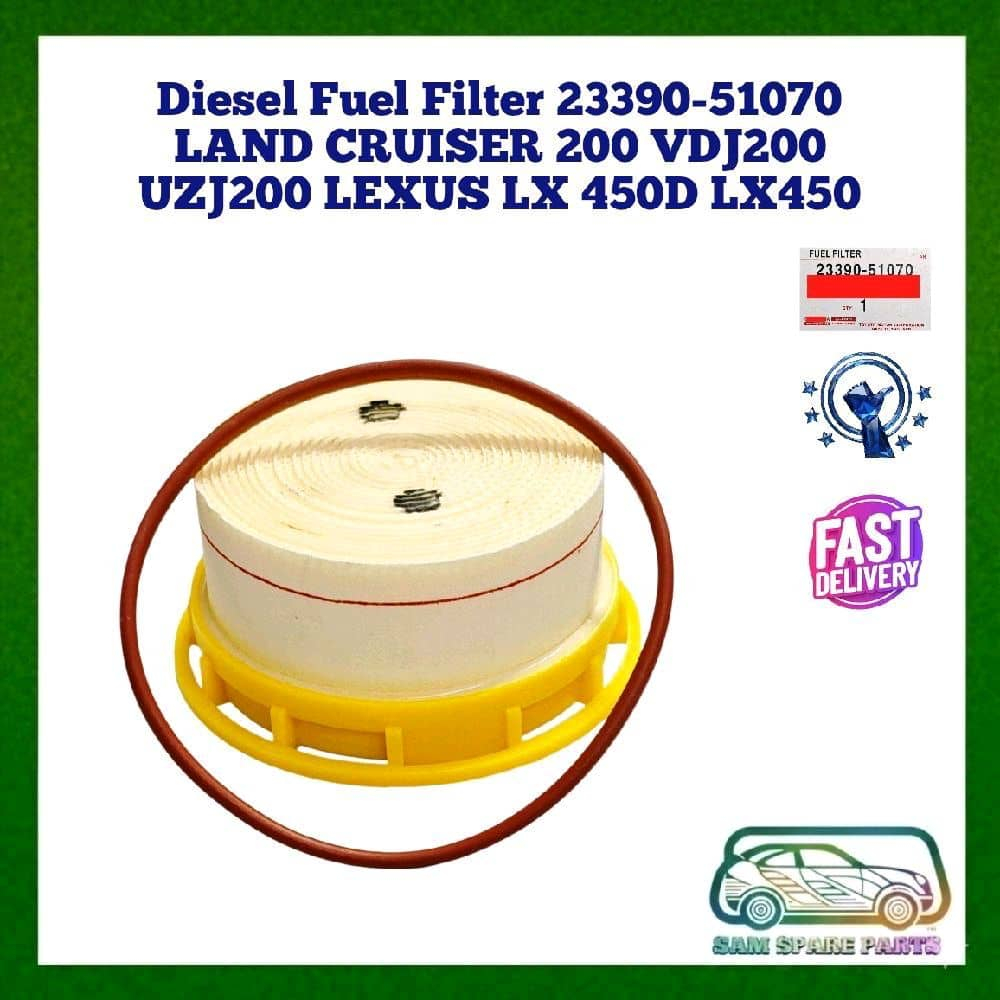 Penapis กรองน้ํามันเชื้อเพลิงดีเซล 23390-5070 สําหรับ LAND CRUISER 200 VDJ200 UZJ200 LEXUS LX 450D L