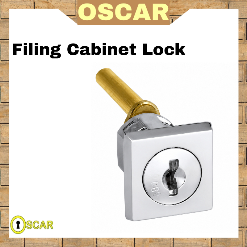 Cyber Lock สําหรับโลหะความหนา 0.6-0.9 มม. Filing Cabinet Lock ล็อคโลหะล็อคลิ้นชัก