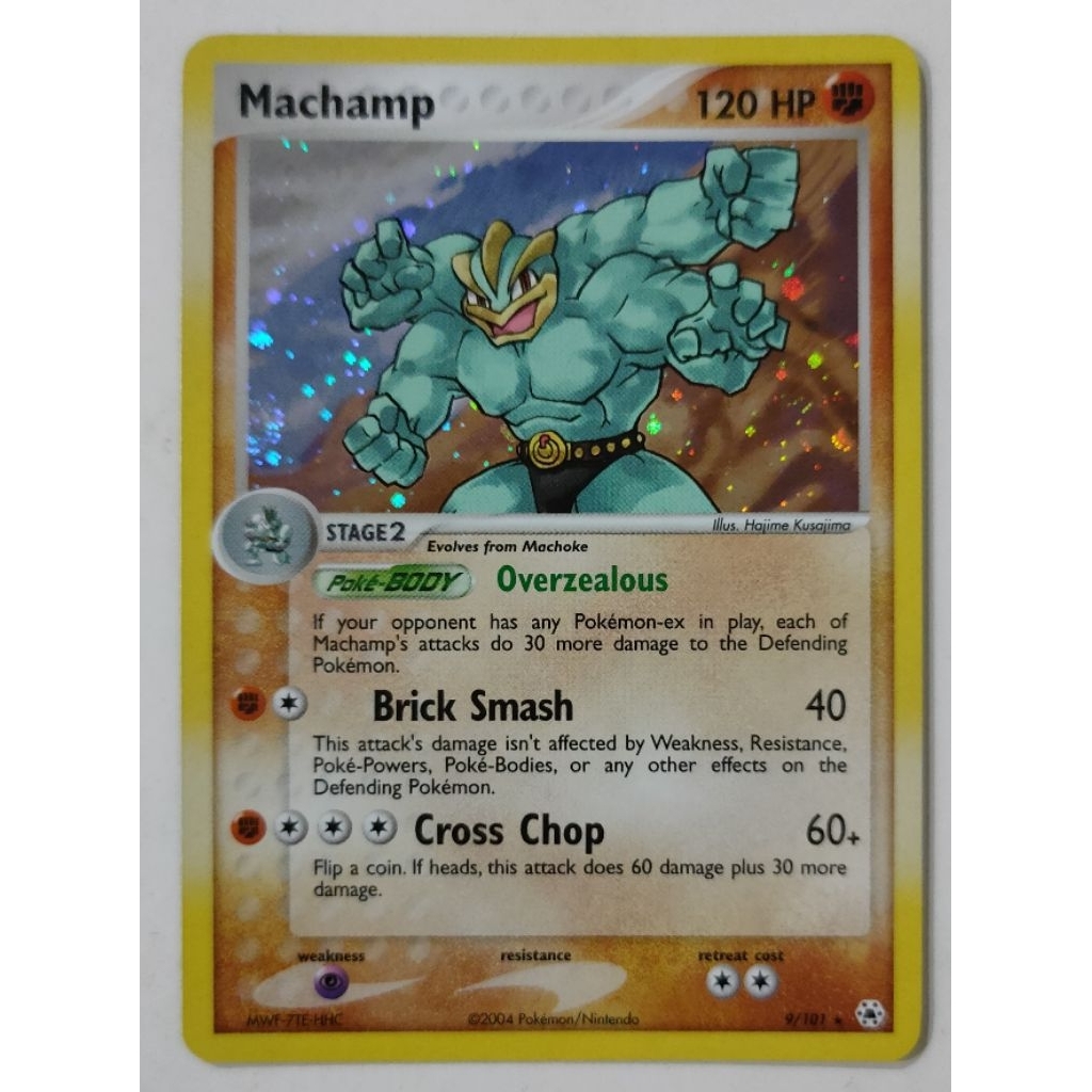 Machamp [Holo] 9/101 (Pokemon Hidden Legends) [Near Mint]