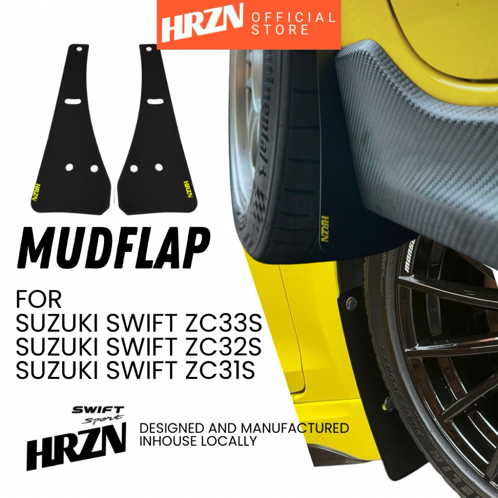 HRZN Mudflap สําหรับ Suzuki Swift ZC33S/ ZS32S/ ZC31S อุปกรณ์เสริม