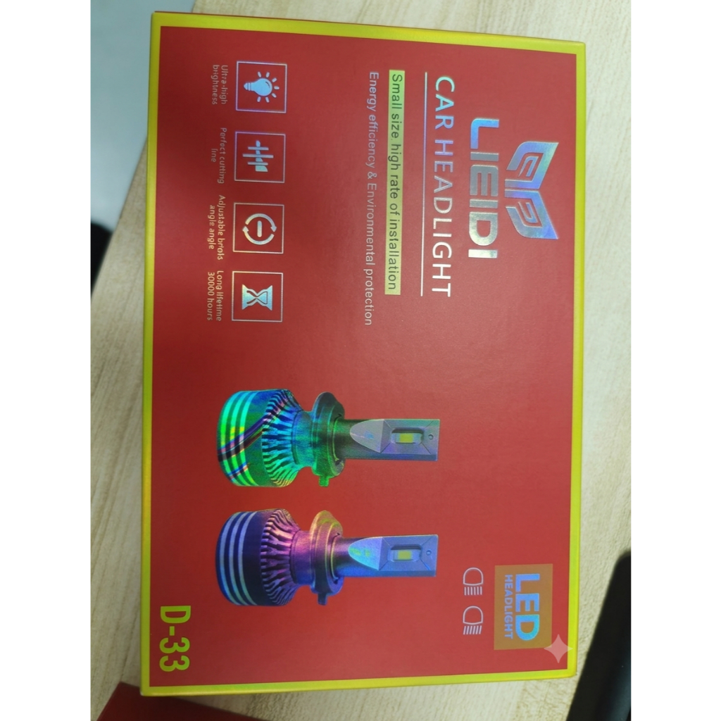 LED LIEIDI BRIGHT CAR BIG LIGHT (H4/H7/H8/H9/H11/H3/H1/9006/9012) PERODUA/PROTON/TOYOTA]