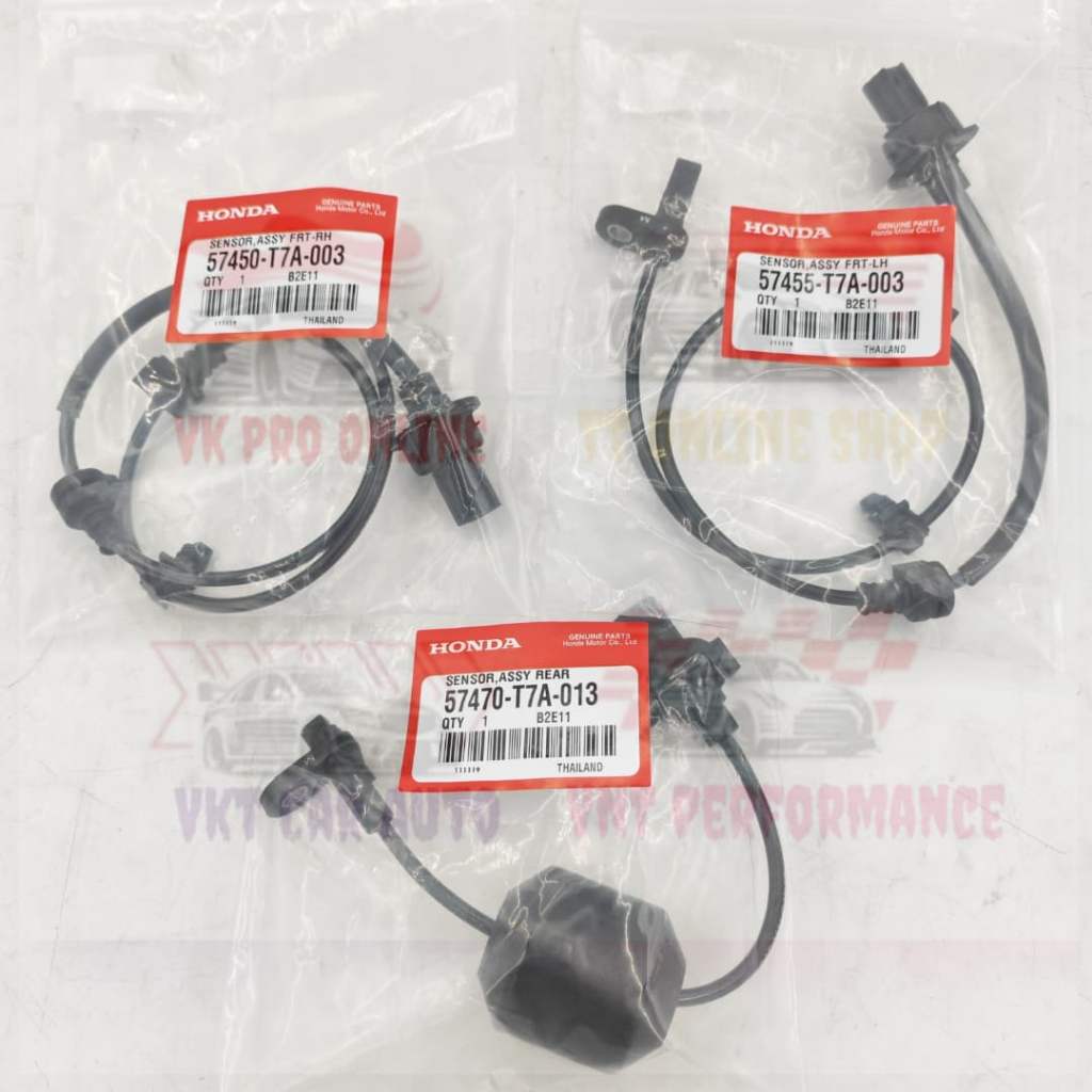 HONDA HRV T7A 2015-2012 เซ็นเซอร์ ABS / เซ็นเซอร์ความเร็วล้อ FRONT AND REAR 57450-T7A-003 / 57455-T7