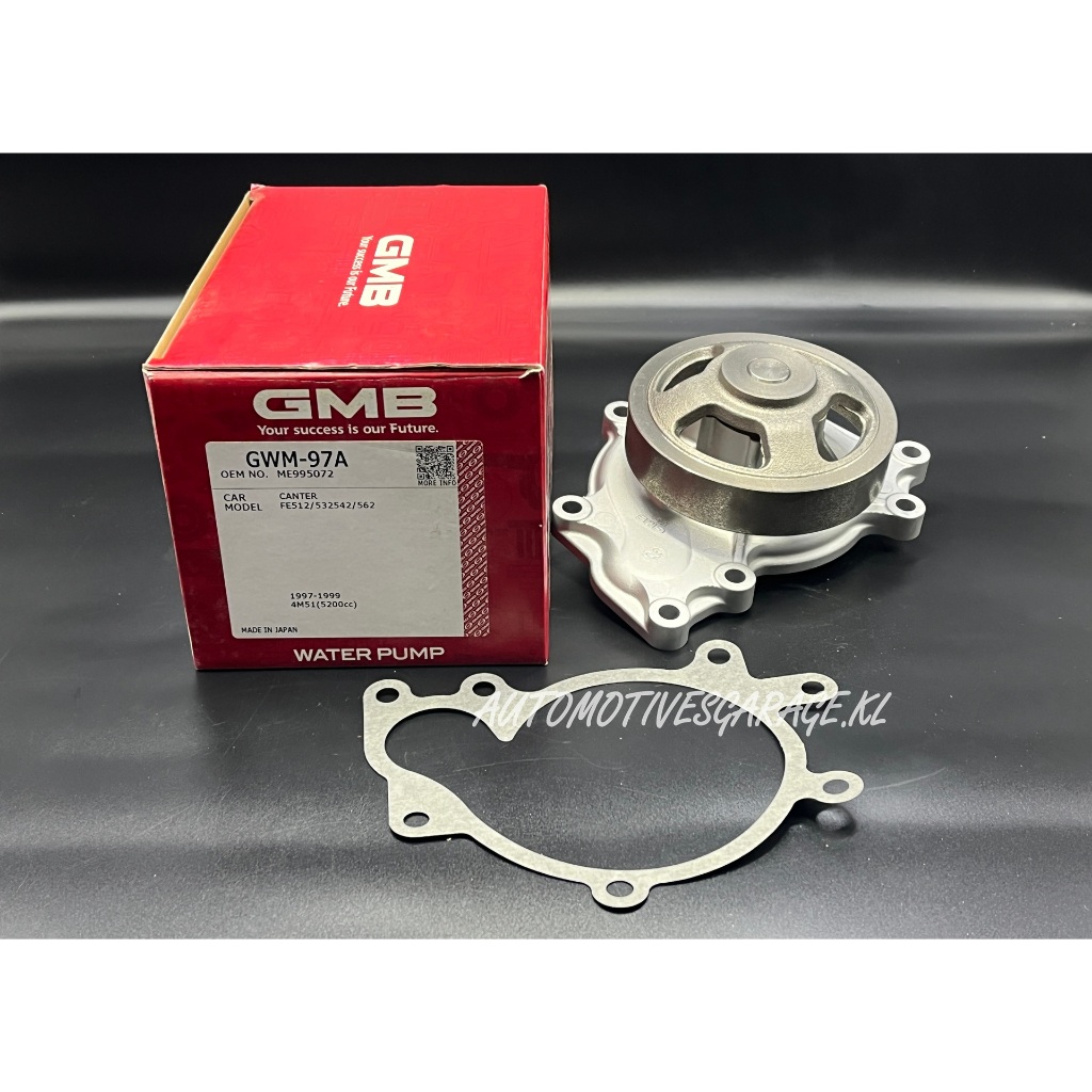ปั๊มน้ํา GMB - MITSUBISHI CANTER FE83 4M50 4M51 - GWM-97A