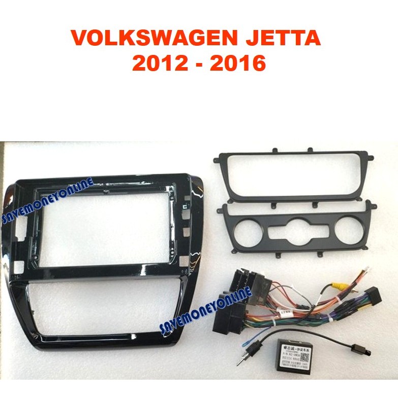 ปลอกเครื่องเล่น Android 10" นิ้วสําหรับ Volkswagen JETTA 2012 - 2016
