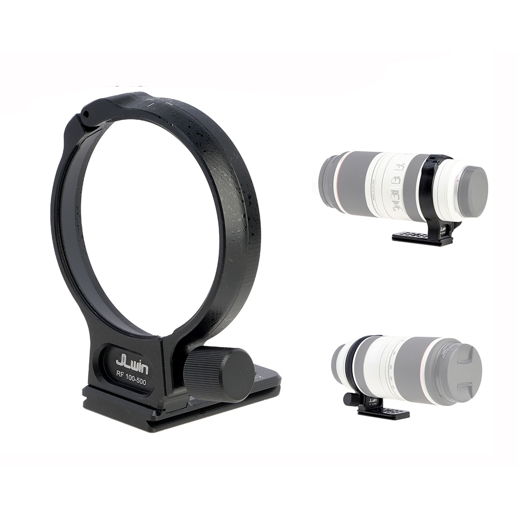 RF100-500 เลนส์วงเล็บขาตั้งกล้องแหวน Arca-swiss 1/4 "3/8" สําหรับ Canon RF 100-500 มม.F4.5-7.1 L IS 
