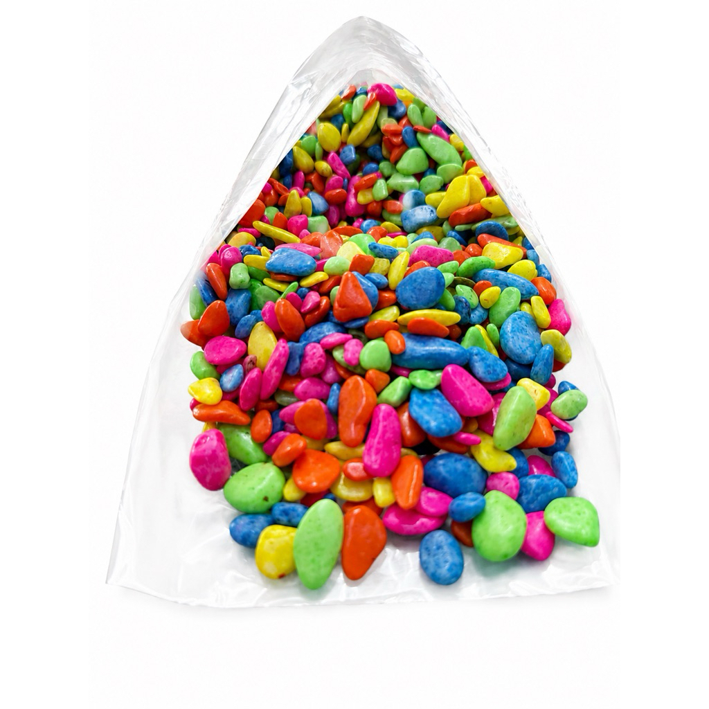 COLOUR STONE & SAND 1KG AQUARIUM DECORATIVE ORANAMENT | BATU WARNA-WARNI HIASA