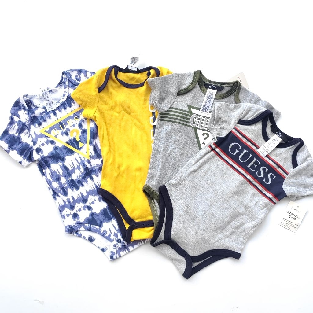 Guess ชุดรอมเปอร์เด็กทารก(3-9m)