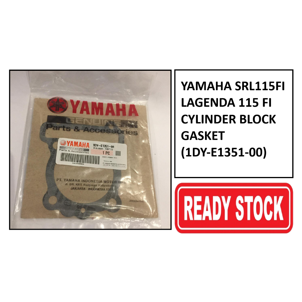 YAMAHA SRL115 FI/LAGENDA 115 FI CYLINDER BLOCK GASKET (1DY-E1351-00)