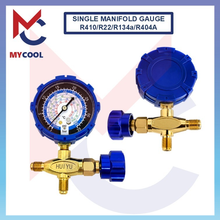 Manifold Gauge Air Cond Meter R12/R22/R134A/R404A