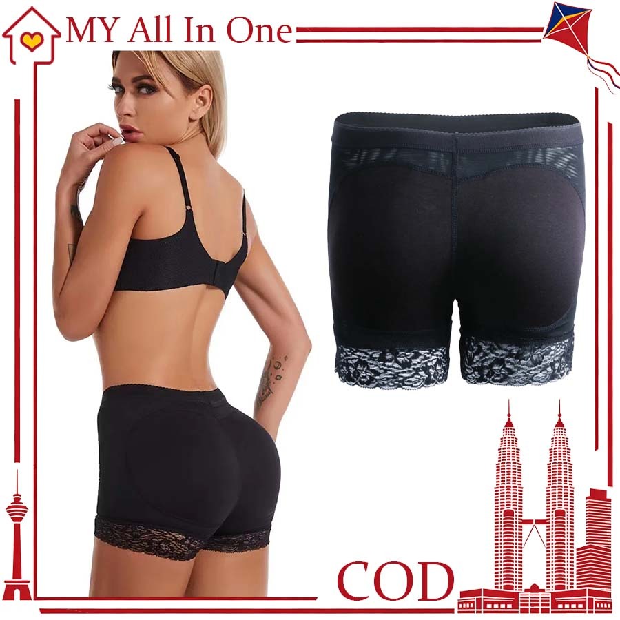 เบาะ Push Up ทนทานเบาะ Push Up กางเกง Shapewear ก้นปลอมก้นรูปร่างกางเกง BP ผู้หญิงกลางเอวเบาะ