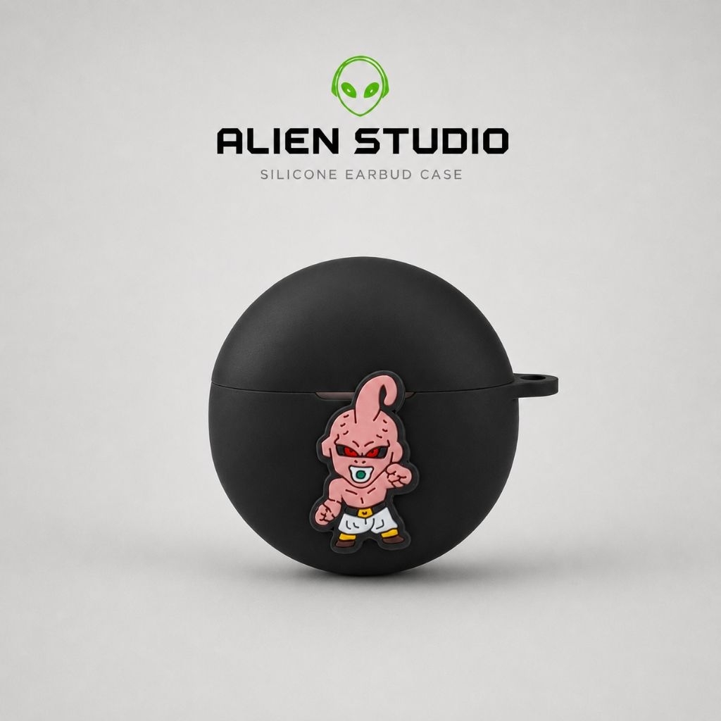ALIEN STUDIO ฝาครอบป้องกันซิลิโคนสไตล์ 3D สําหรับเคส Huawei Freebuds 7i พร้อมชุด
