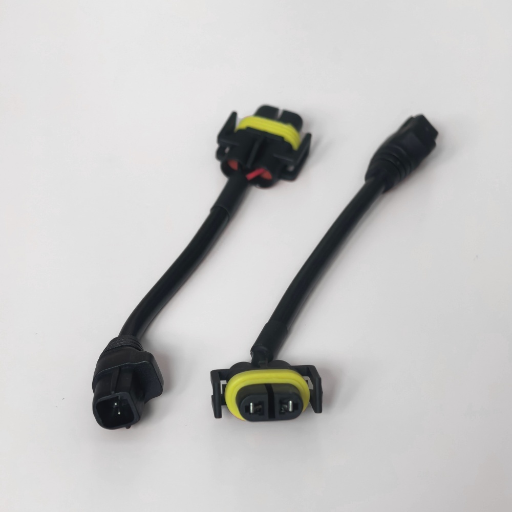 TDCU 2 ชิ้น LED หมอกโคมไฟโปรเจคเตอร์ H8 H11 H16 การแปลง L1B H3 9006/HB4 5202 Civic City สาย