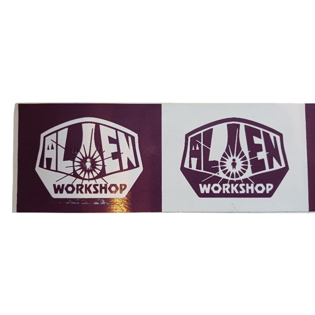 แผ่นสติ๊กเกอร์โลโก้ Alien Workshop Iconic