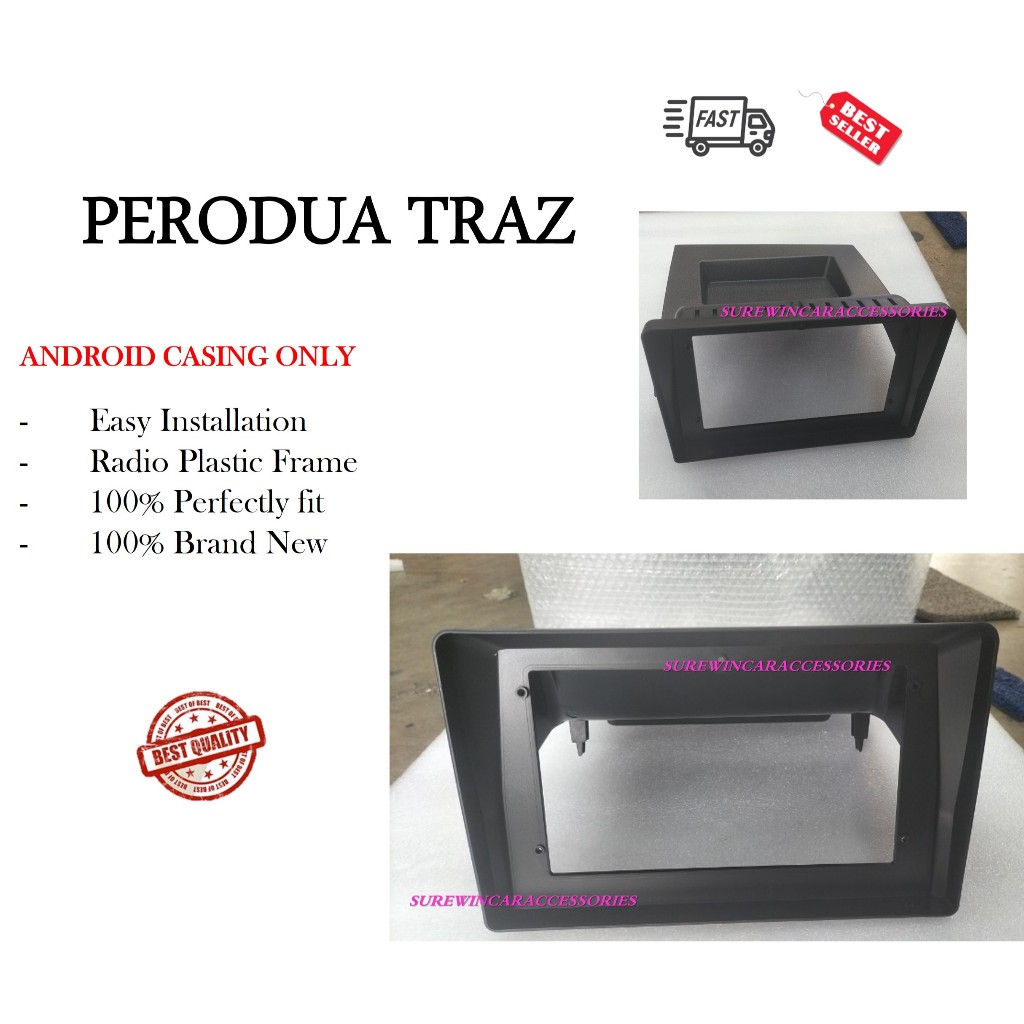 Perodua TRAZ 2026-ปัจจุบัน - เคส Android 10 นิ้ว