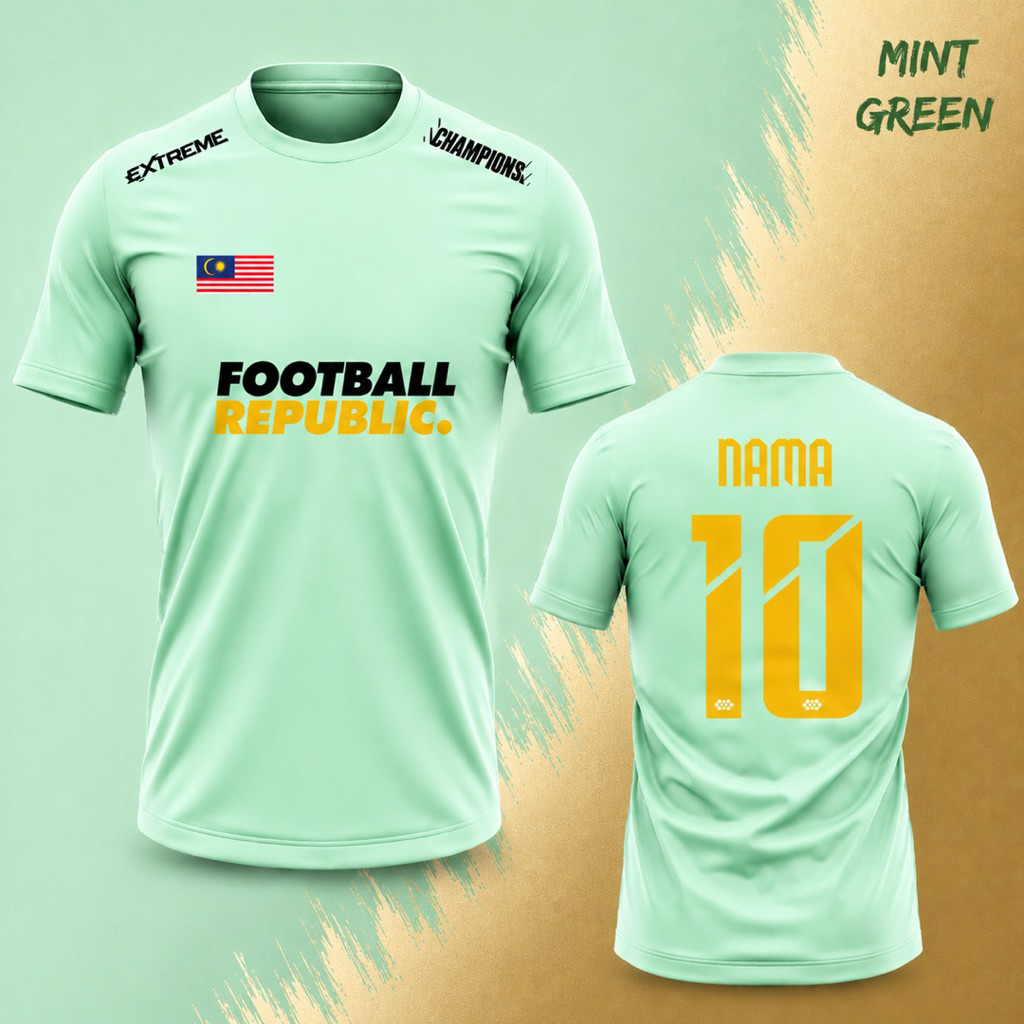 เสื้อเจอร์ซีย์ที่กําหนดเอง Baju Bola Custom, Jersey Bola Custom Nama, เสื้อแข่งชื่อที่กําหนดเอง, ทีม