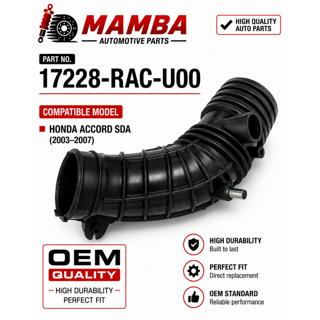 AIR HOSE HONDA ACCOR SDA (2003-2007) OEM 17228-RAC-U00