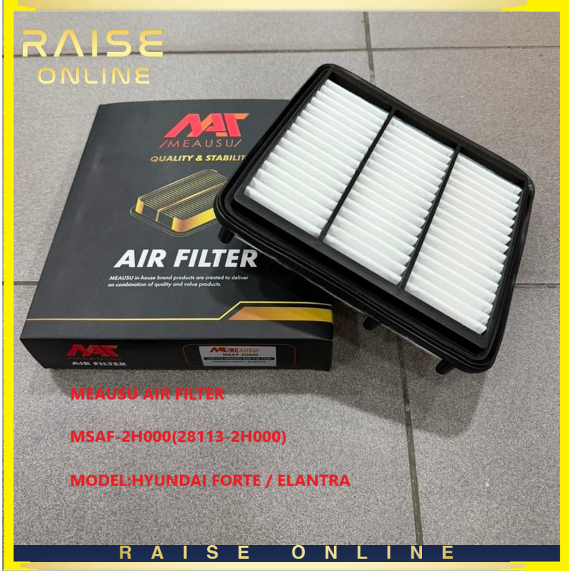 MEAUSU AIR FILTER MSAF-2H000(28113-2H000) รุ่น:HYUNDAI FORTE / ELANTRA