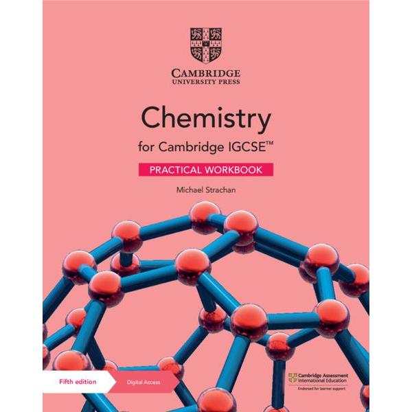 CAMBRIDGE CHEMISTRY PRACTICAL WORKBOOK สําหรับ IGCSE พร้อมอุปกรณ์เสริมดิจิทัล 2 ปี (5ED) 97811089483