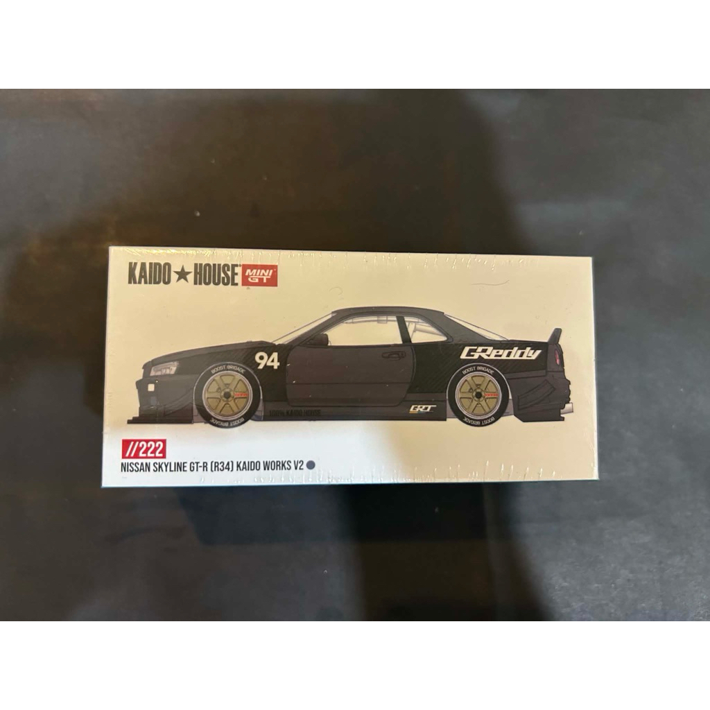 R34 KAIDO HOUSE BLACK CARBON GREDDY