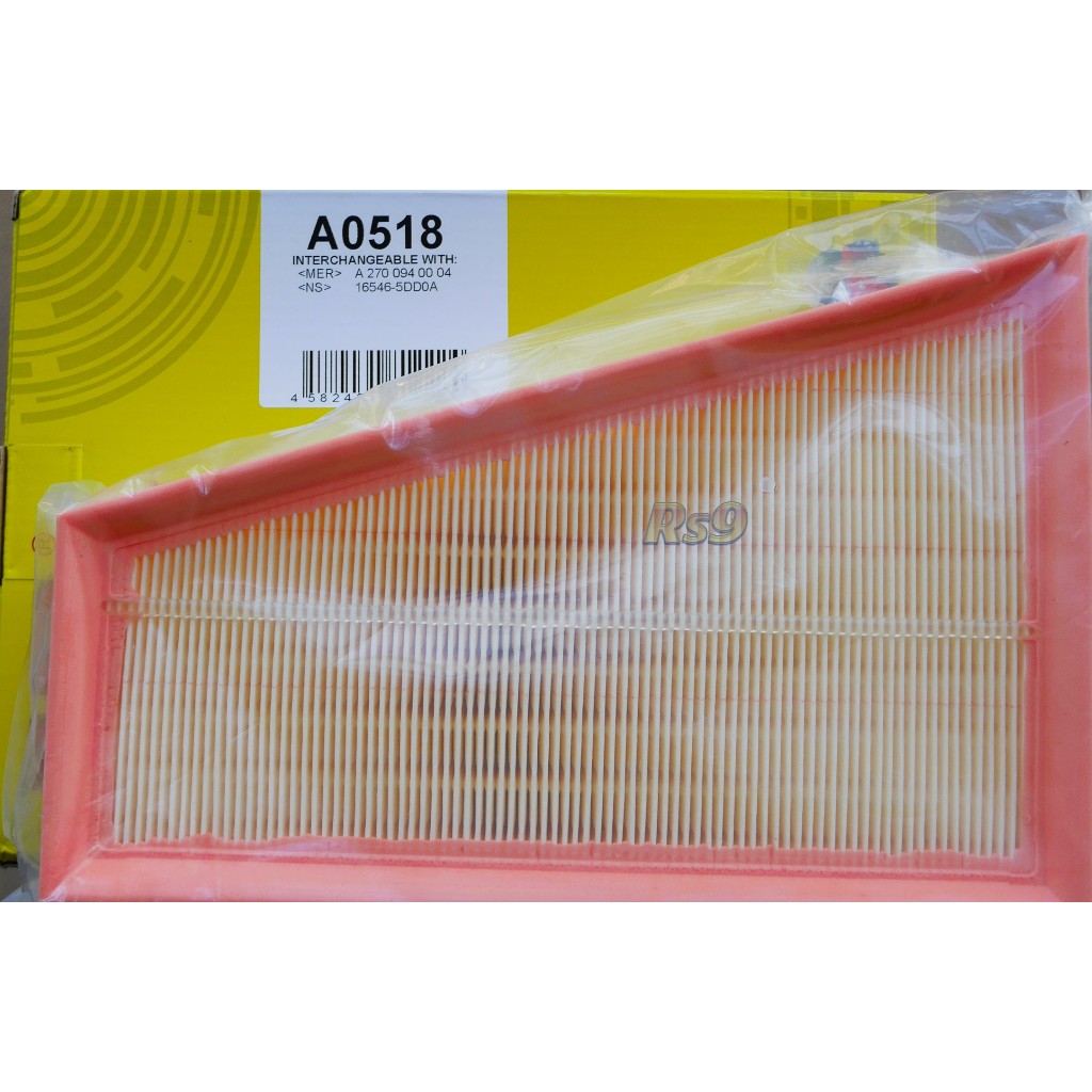 JS กรองอากาศ A0518 Mercedes A180 A200 A250 CLA180 CLA200 CLA250 GLA250 2700940004