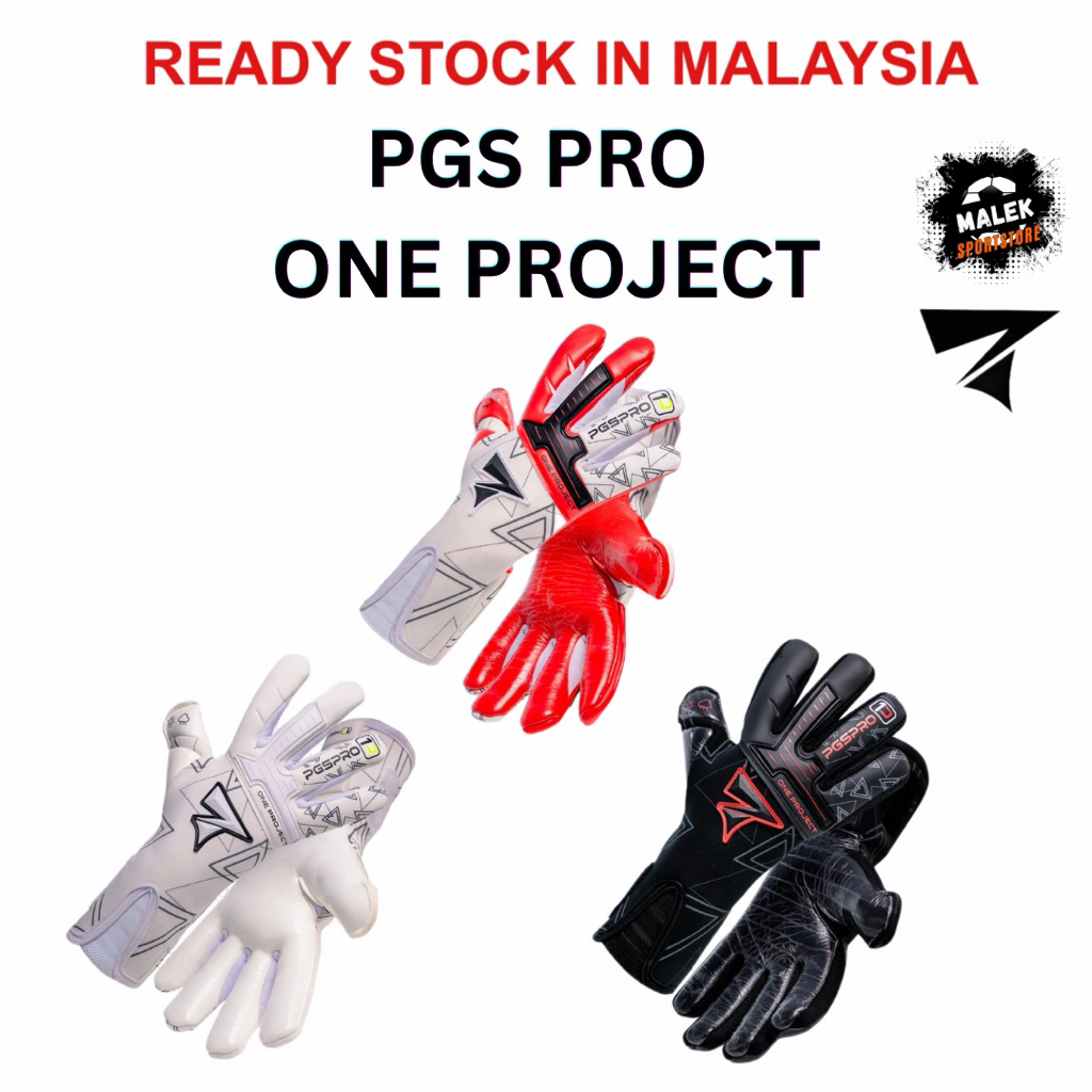 PGS PRO ONE PROJECT GOALKEEPER GLOVE (ไม่มี ID NAME SERVICE) รองเท้าฟุตบอล