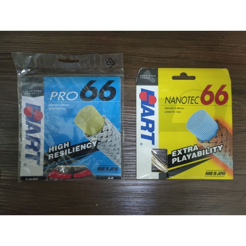 สายแบดมินตัน Hart pro 66 และ nanotec 66 ราคา 2in1