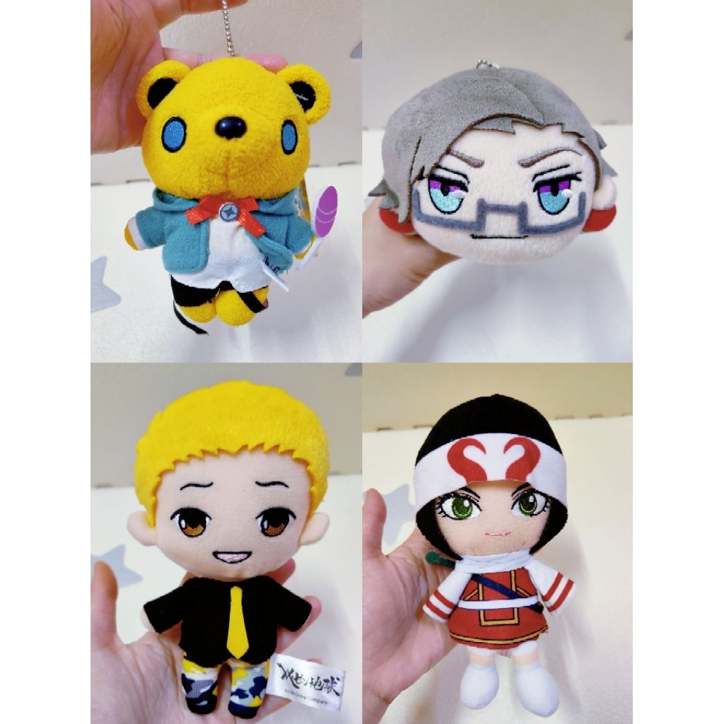พวงกุญแจอนิเมะ Preloved A33 Hypnosis Mic Ramuda Amemura Kuma Gurumi Jyuto Iruma Repezen Foxx Nui Kin