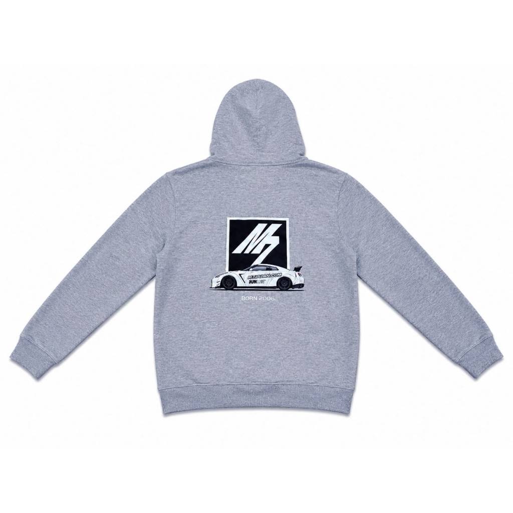 ของแท้ % M7 JAPAN GTR PULL OVER HODDIES GREY