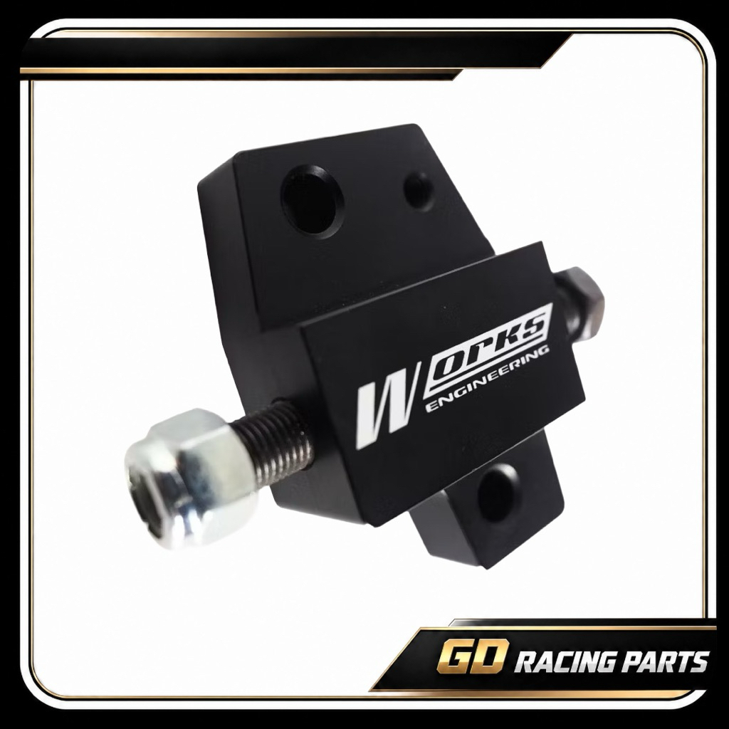 Works Engineering Mitsubishi Evo 5 / 6 / 7 / 8 Solid Engine Timing Belt Tensioner 4G63T