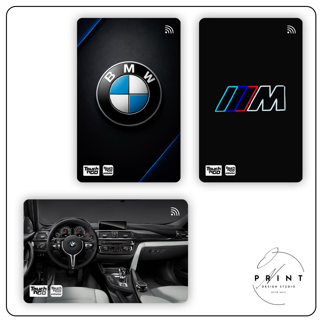 [BMW] คุณภาพสูง - Tng / Touch n Go Card Sticker - ATM Card Sticker - ACCESS Card Sticker