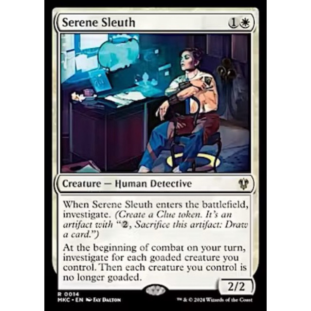 [MTG] Serene Sleuth - MKC singles