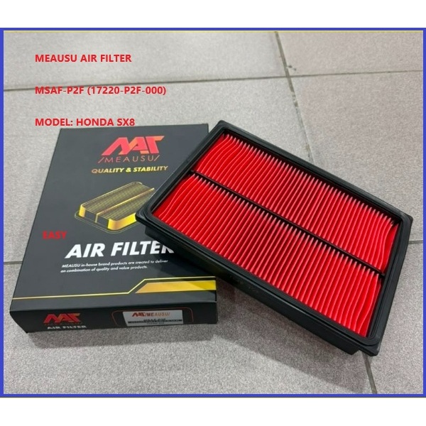 MEAUSU AIR FILTER MSAF-P2F (17220-P2F-000) รุ่น: HONDA SX8