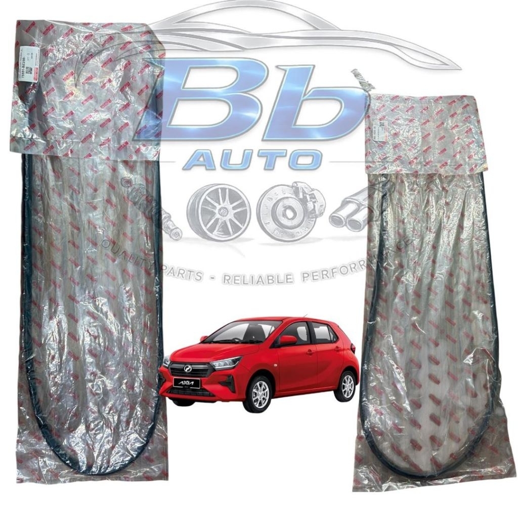 PERODUA AXIA 2023 ROOF MOULDING /GETAH BUMBUNG LH 75552-BZ240/RH 75551-BZ250