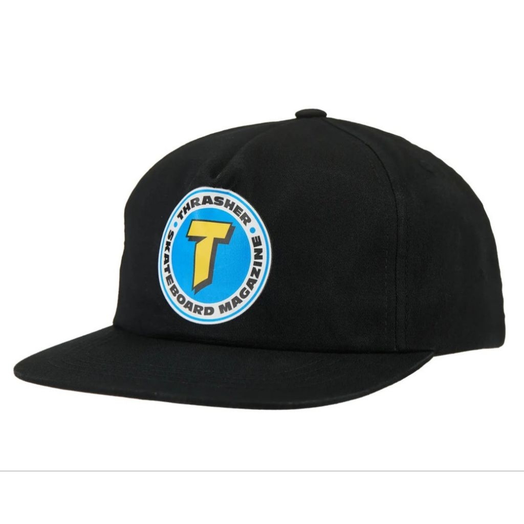 Thrasher Number 1 Redux Snapback- สีดํา