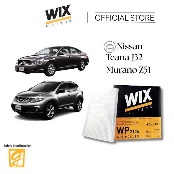 WIX กรองอากาศห้องโดยสาร Nissan Teana J32/Murano Z51
