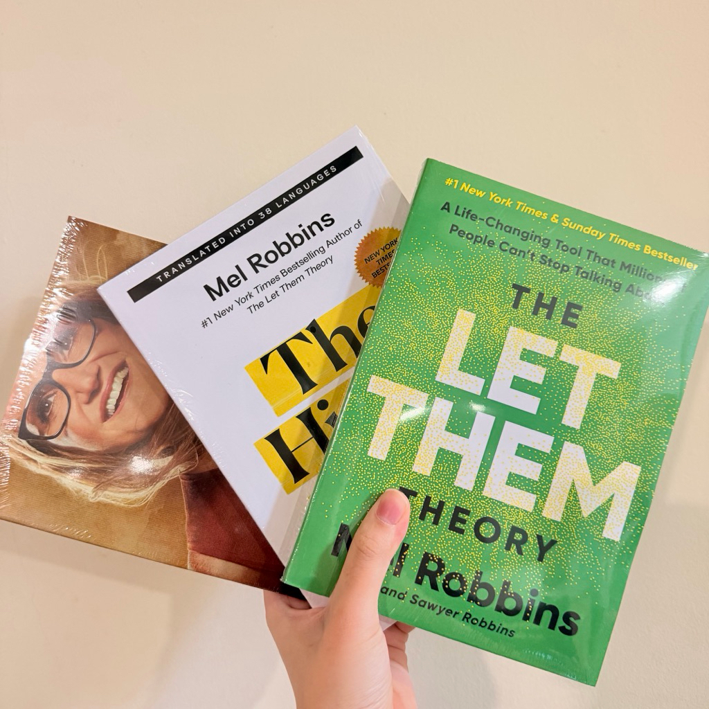 Mel Robbins 3 Books Bundle - The Let Them Theory, The 5 Second Rule, The High 5 HabitsENG