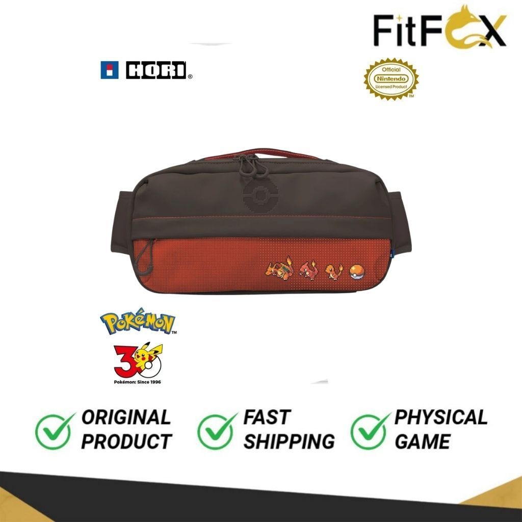 HORI Adventure Pack สําหรับ Nintendo Switch 2 - Pixel Red // วันที่วางจําหน่ายประมาณ 17 Sep 2026