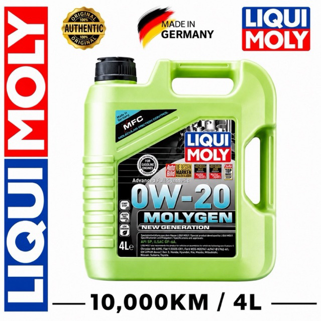 LIQUI MOLY MOLYGEN 0W20 FULLY INTETIK (4L)
