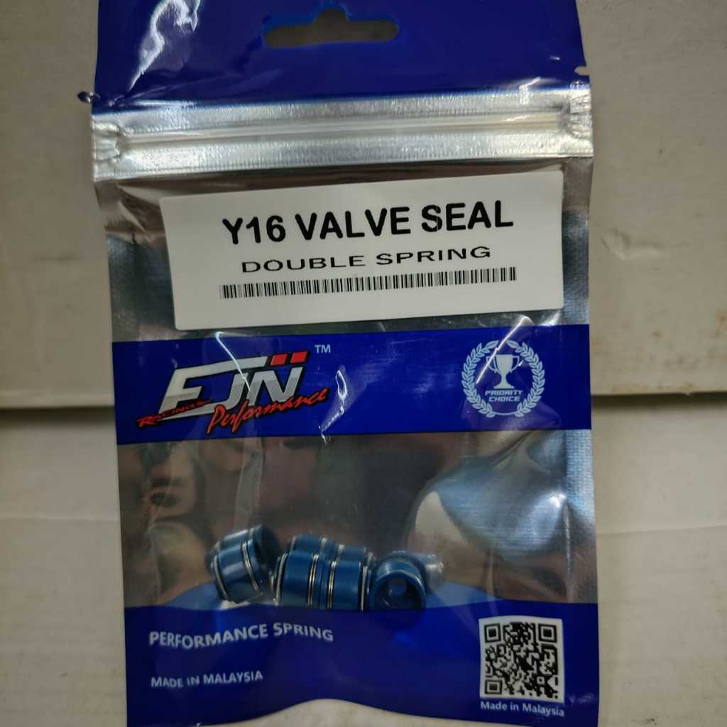 Y16 / NVX FJN ซีลวาล์ว DOUBLE SPRING RACING QUALITY ซีลบาร์ 100% IKK NLK FJN TAIKOM HHM ESR