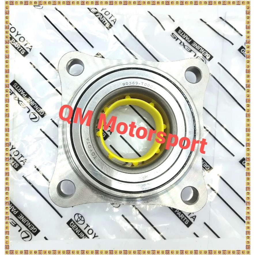 [1PC] 90369-T0003 TOYOTA HILUX KUN25 KUN26 GUN125 FRONT WHEEL BEARING (ไม่มีการรับประกัน)