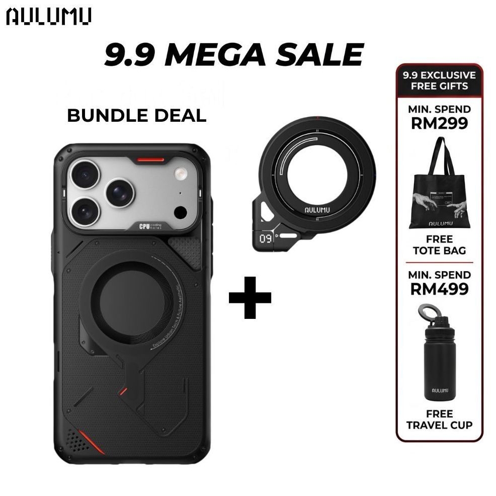 Aulumu Rugged Phone Case & G09 Phone Stand ดีลบันเดล