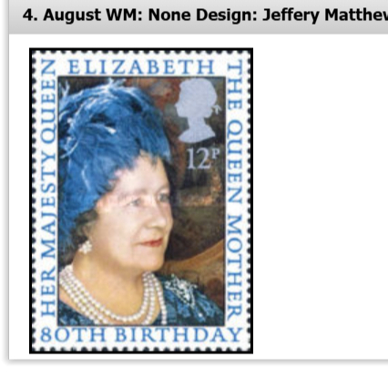 Great Brittain 1980 Queen Mother 80th Birthday