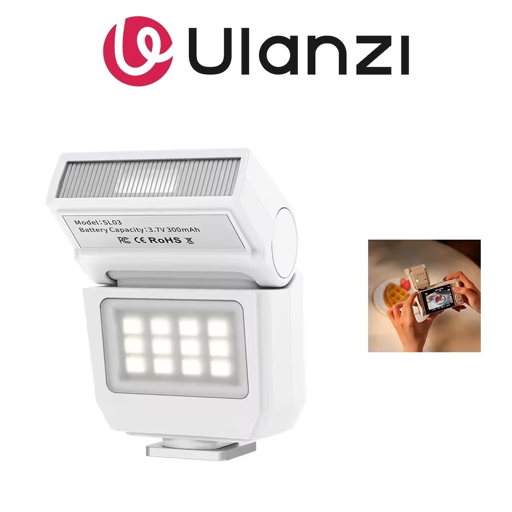 Ulanzi SL03 Spark Lite Speed Flash LED Video FIll Light สําหรับกล้อง DSLR Mirrorless