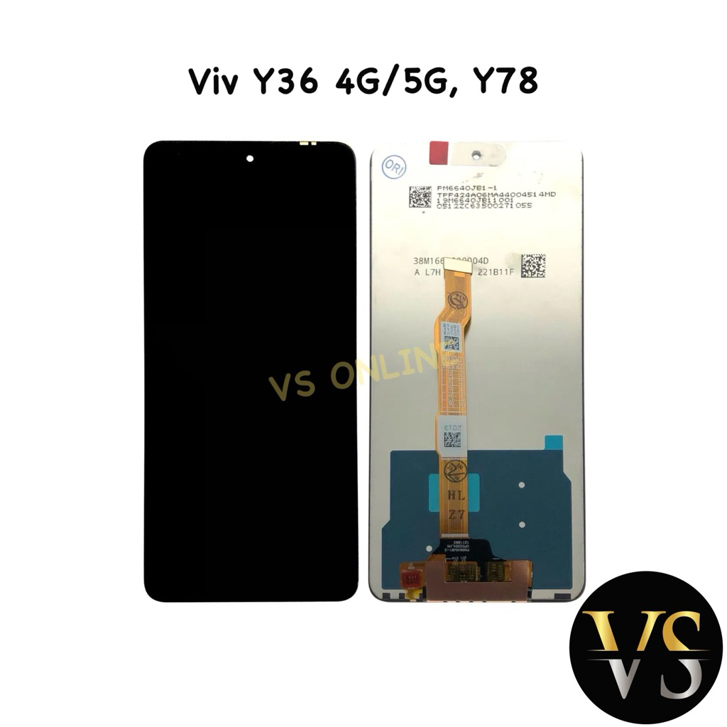 Vivo Y36 4G Y36 5G Y78 จอแสดงผล LCD คุณภาพระดับพรีเมียม