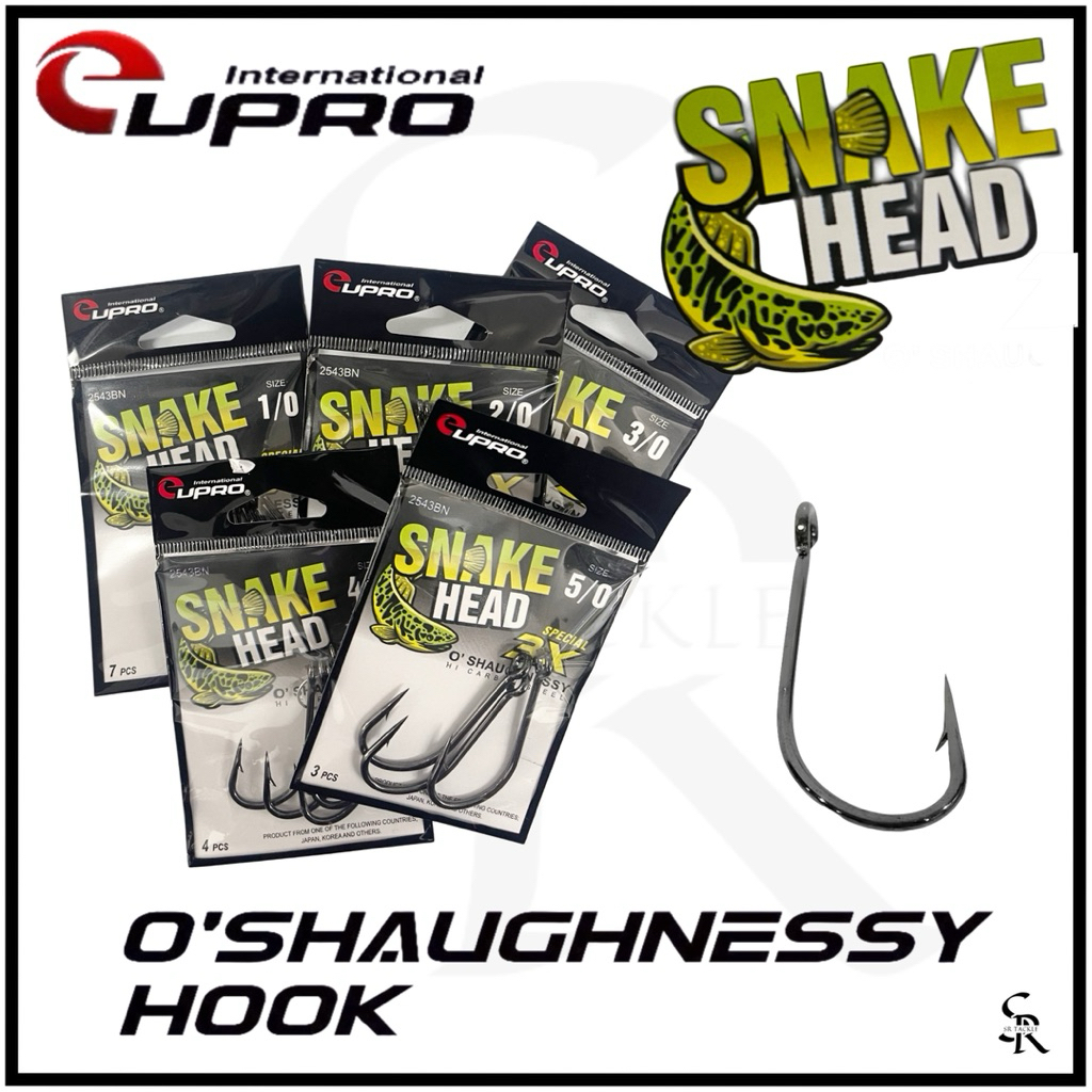 EUPRO SNAKE HEAD 3X OSHAUGHNESSY 2543BN HOOK