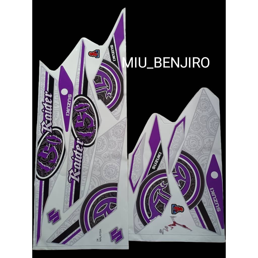 สติ๊กเกอร์ SUZUKI RAIDER STRIPE JOKER