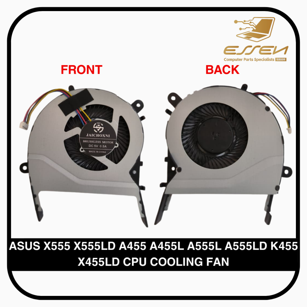 ASUS X555 X555LD A455 A455L A555L A555LD K455 X455LD CPU COOLING FAN