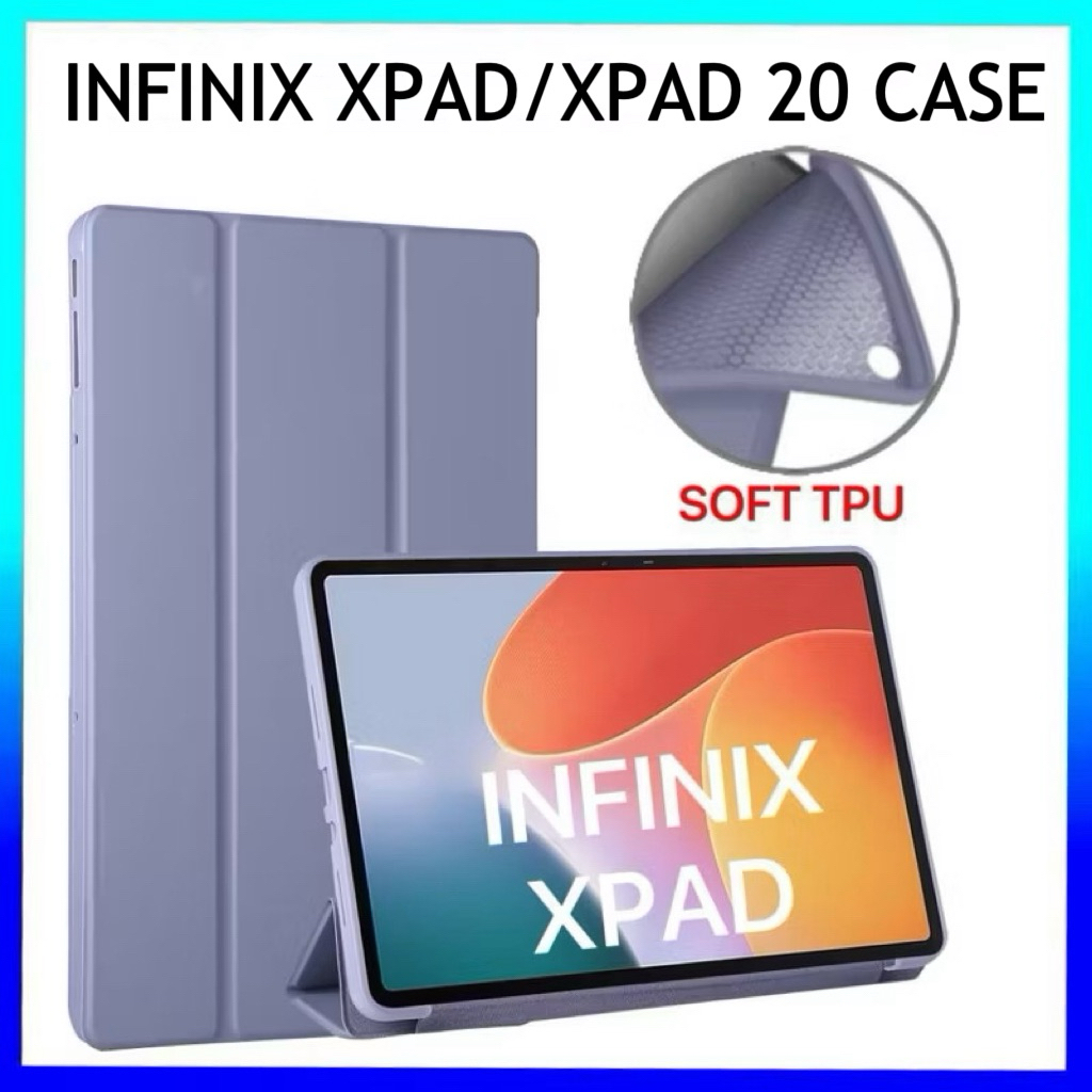 Infinix XPAD 11 นิ้ว / XPAD 20 Slim Smart Case เคสซิลิโคนแบบนิ่มยืดหยุ่นฝาหลัง Infinix Xpad20 Full P