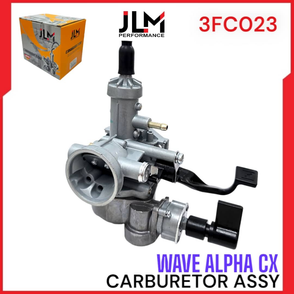 JLM HONDA WAVE110 CX ALPHA WAVE10CX KEIHIN คาร์บูเรเตอร์ ASSY KARBURETOR KARB CARB ASSY KARBURETAR C